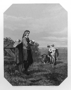 Paulus Potter, hollandsk maler fra det 17. århundrede, c1870.
