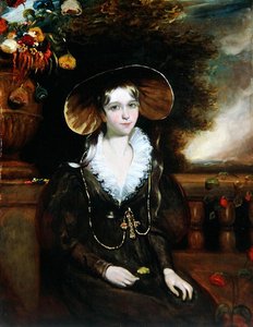 Lady Mary Fitzalan Howard, ca. 1836 (olie på lærred) af H. Smith