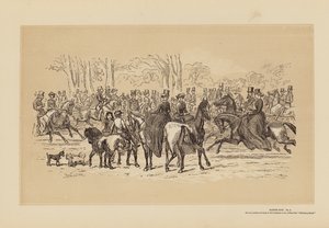 Rotten Row, No 2, As it Is (gravering) af Hablot Knight (1815 92) Browne