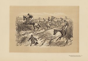 Tumbletown Steeple-Chase, nr. 7, The Lane (kobberstik)