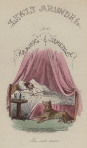 Illustration til Lewis Arundel eller The Railroad of Life af Frank E Smedley (farvet gravering) af after Hablot Knight Browne