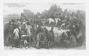 Londons gader: Epsom Races (gravering)