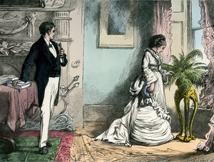 Vores fælles ven af Dickens af Hablot Knight Browne