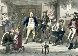 The Pickwick Club af Charles Dickens af Hablot Knight Browne