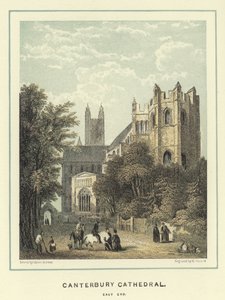 Canterbury Cathedral, østlige ende af Hablot Knight Browne