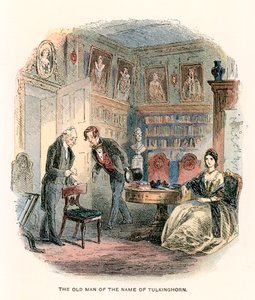 Illustration til Bleak House af Hablot Knight Browne