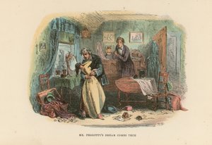 Illustration til David Copperfield af Hablot Knight Browne