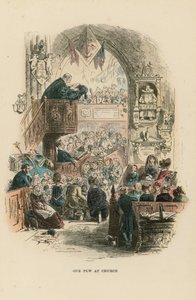 Illustration til David Copperfield af Hablot Knight Browne