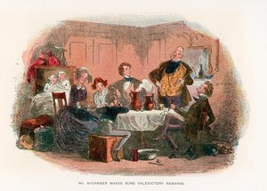 Illustration til David Copperfield af Hablot Knight Browne