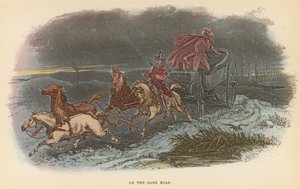 Illustration til Dombey og søn af Hablot Knight Browne