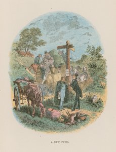 Illustration til Martin Chuzzlewit af Hablot Knight Browne