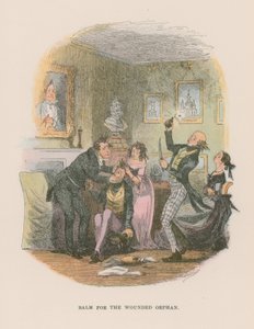 Illustration til Martin Chuzzlewit af Hablot Knight Browne
