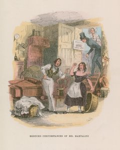 Illustration til Nicholas Nickleby af Hablot Knight Browne