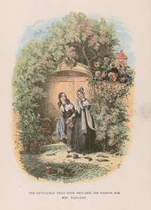 Illustration til Nicholas Nickleby af Hablot Knight Browne