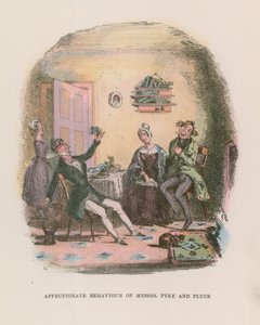 Illustration til Nicholas Nickleby af Hablot Knight Browne