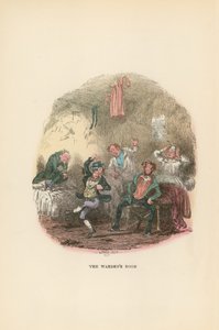Illustration til Pickwick Papers af Hablot Knight Browne