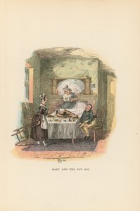 Illustration til Pickwick Papers af Hablot Knight Browne