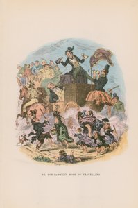 Illustration til Pickwick Papers af Hablot Knight Browne