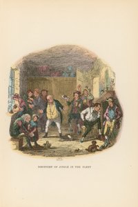 Illustration til Pickwick Papers af Hablot Knight Browne
