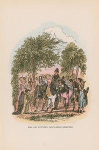 Illustration til Pickwick Papers af Hablot Knight Browne