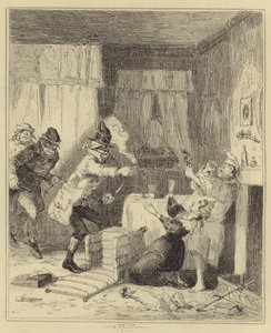 Indbrudstyvene af Hablot Knight Browne