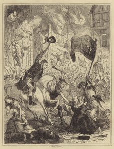 London-optøjerne af Hablot Knight Browne