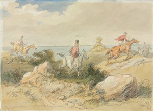 Jagtens glæder. af Hablot Knight Browne