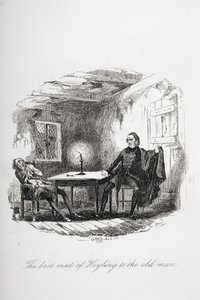 Heylings sidste besøg hos den gamle mand, illustration fra 