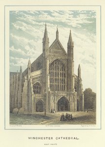 Winchester Cathedral, vestfronten af Hablot Knight Browne