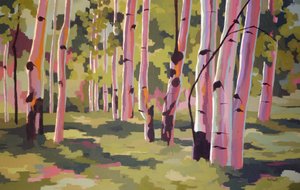 Menageri, ca. 2025 (olie på lærred) af Hadley Rampton