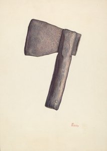 Økse af Hal Blakeley
