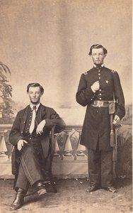 Alonzo H. Sterrett, senadjudant, 40. U.S. Infantry, 27. juli 1865. af Hall and Company