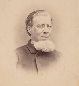 Portræt af Paulus Roetter 1806-1894, før 1894. af Hall