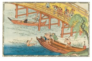 6. månemåned (Rokugatsu) fra serien The Twelve Months, ca. 1830-1839 (træsnit på papir)
