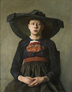En bayersk bondepige, 1885-87
