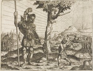 David og Goliat af Hanns Lautensack
