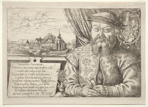Hieronymus Schurstab, borgmester i Nürnberg af Hanns Lautensack