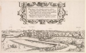 Panoramaudsigt over Nürnberg: Venstre del
