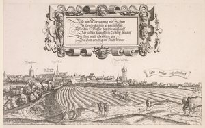 Panoramaudsigt over Nürnberg: Højre del af Hanns Lautensack