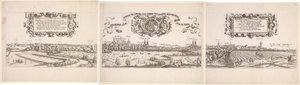 Panoramaudsigt over Nürnberg, 1552.