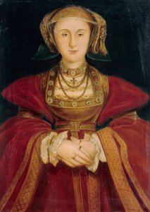 Anne af Kleve, ca. 1780 (olie på lærred) af Hans (after) Holbein the Younger