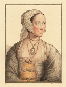 Cicely, datter af Sir Thomas More. ,1812 (gravering) af Hans (after) Holbein the Younger