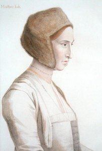 Moder Jackson, sygeplejerske til den fremtidige Edward VI, indgraveret af Francesco Bartolozzi (1727-1815) (gravering) af Hans (after) Holbein the Younger