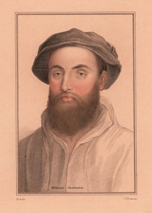 Sir William Sharington, engelsk hofmand for kong Henry VIII., 1812 (gravering) af Hans (after) Holbein the Younger