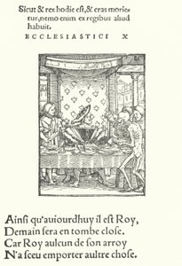 Kongen (gravering) af Hans (after) Holbein the Younger
