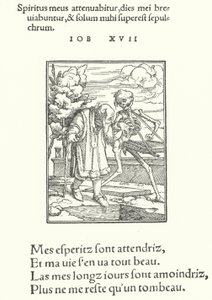 Den gamle mand (gravering) af Hans (after) Holbein the Younger