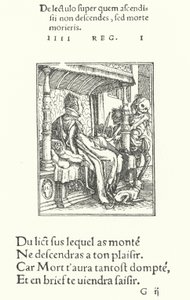 Prinsessen eller hertuginden (gravering) af Hans (after) Holbein the Younger