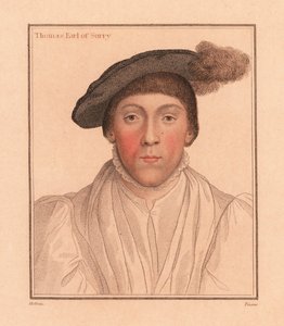 Thomas Howard, Earl of Surrey., 1812 (gravering) af Hans (after) Holbein the Younger