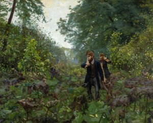 På forbudte veje, 1886.