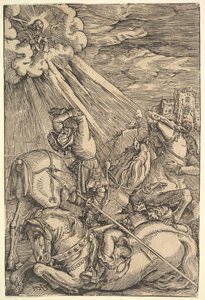 Omvendelse af Paul, ca. 1514. af Hans Baldung